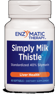 Simply Milk Thistle (60 softgels) Enzymatic Therapy